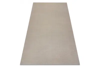 Volnena preproga TEXTURA 488.04.LA110 OSTA - Linije, geometrijski okvir, strukturna siva / bež 280x390 cm