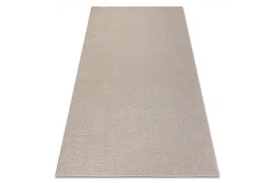 Volnena preproga TEXTURA 488.07.LA110 OSTA - Vzorec tkanja, strukturna siva / bež 280x390 cm