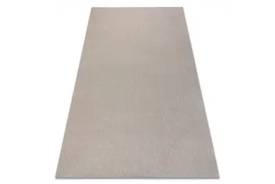 Volnena preproga TEXTURA 488.24.LA110 OSTA - Linije, strukturna siva / bež 200x300 cm