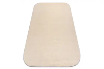 Volnena preproga TEXTURA 488.716.LA100 OSTA - Linije, geometrijski strukturna krem 200x300 cm