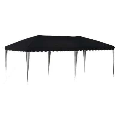 vidaXL Zložljivi šotor za zabave 575 x 290 x 245 cm Antracit