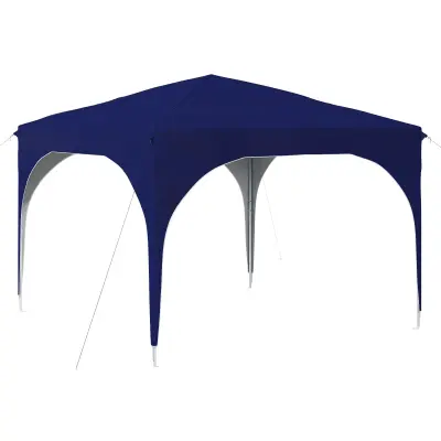 vidaXL Zložljivi šotor za zabave 290 x 290 x 245 cm Modra