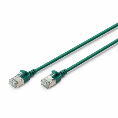 Digitus patch slim FTP CAT.6A  1m zelen