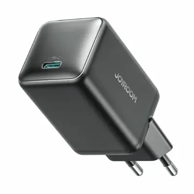 Joyroom polnilec 65W USB TipC GaN PD črn JR-TCG18
