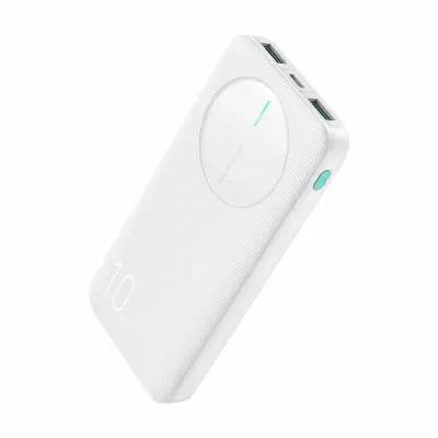 Joyroom prenosna baterija 10.000mAh PowerBank bela JR-PBF12