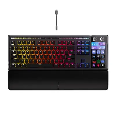 Gaming tipkovnica CORSAIR GALLEON 100 SD RGB, mehanična, črna