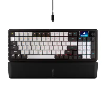 Gaming tipkovnica CORSAIR VANGUARD 96-MLX Plasma-DUAL, mehanična, črna