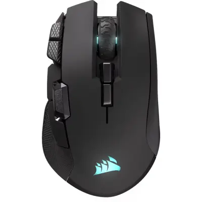 Optična RGB miška CORSAIR IRONCLAW WIRELESS SE, 26000 DPI, črna
