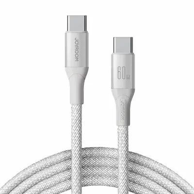 Joyroom kabel USB C-C 1m 60W bel pleten S-A28