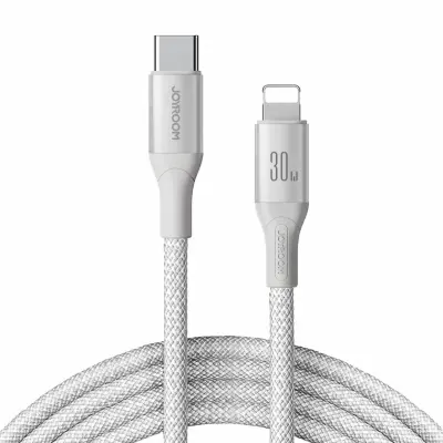 Joyroom kabel USB TipC/Lightning 1m 30W bel pleten S-A28