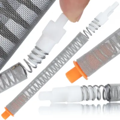 Prstni Filter FTX Contractor XTR – 100 Mesh, Rdeč | Nadomestni Del Za Airless Brizgalno Napravo Graco, Airlessco, 110 mm Ø9 mm