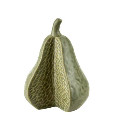 Dekorativna figura keramika Saggio Pear 12 x 11 x 16 cm sijajna 1 kos