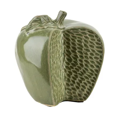 Dekorativna figura keramika Saggio Apple 17x14x16 cm barva po izbiri 1 kos