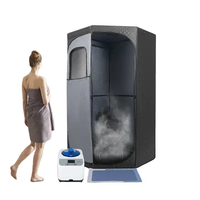 Prenosna para savna škatla, 220V, 1350W, višina šotora 180cm, kapaciteta rezervoarja za vodo 3L, nastavljive ravni ogrevanja 9