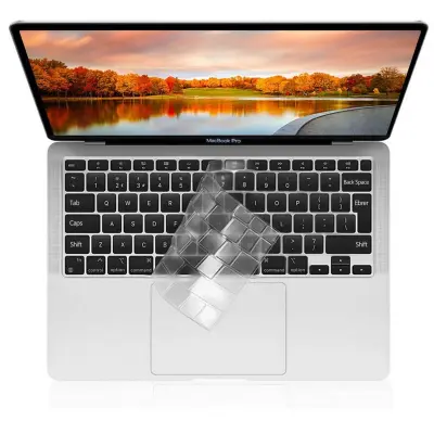 Moshi, Zaščita tipkovnice za MacBook Pro 13 brez Touch Bar, EU postavitev, Prozorno
