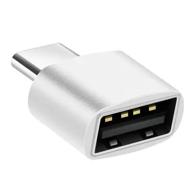 Adapter za MacBook USB C moški na USB 2.0 ženski 480 Mb/s, Srebrna