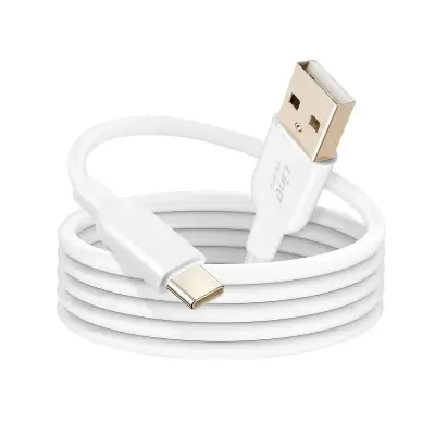 LinQ, Kabel za polnjenje in prenos USB na USB-C 3A 36W Hiter 1,2 m, Bela