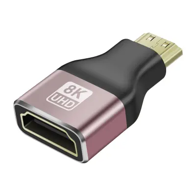 LinQ, Adapter Video 8K UHD HDMI Ženski na Mini HDMI Moški, Črna
