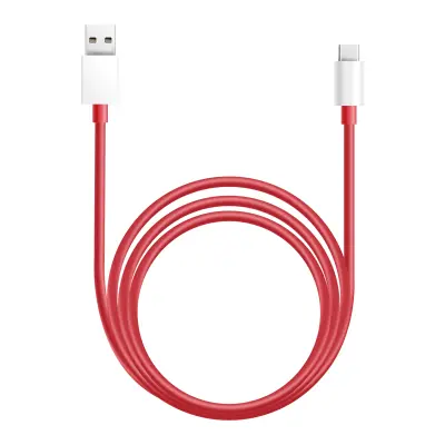 Oneplus, Uradni kabel SuperVOOC USB za hitro polnjenje USB-C 10A 1,5 m, Rdeča