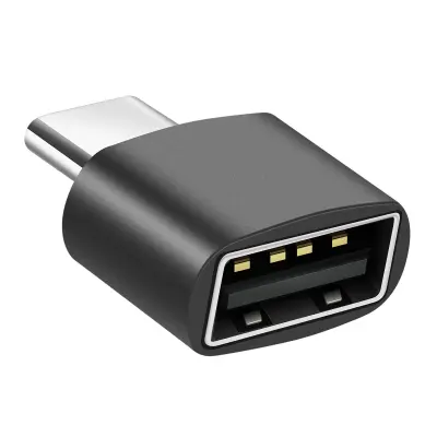 Adapter za MacBook USB C moški na USB 2.0 ženski 480 Mb/s, Črna