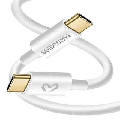 Mayaxess, Polnilni kabel USB-C za Google Pixel 10 Pro 1m, Bela