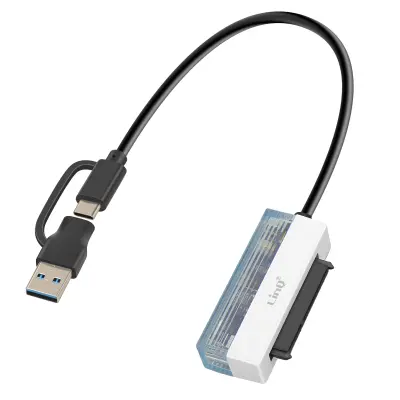 LinQ, Adapter USB in USB C na SATA 2,5'' 5 Gbit/s prenos podatkov, Črna