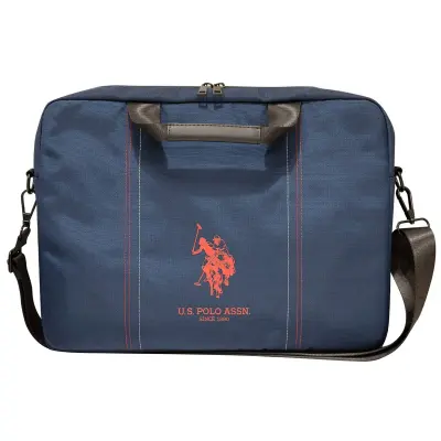 U.S Polo, 15'' torba za prenosni računalnik Double Horse Model, Modra
