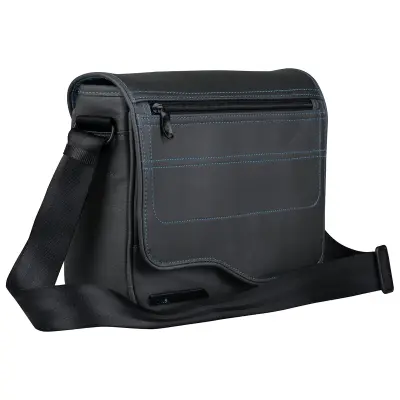 be.ez, Torba čez ramo LE Reporter za zaslon 10" z ojačanimi žepi, Siva