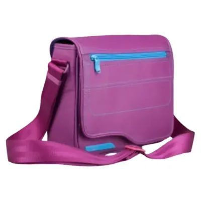 be.ez, Torba čez ramo LE Reporter za zaslon 10" z ojačanimi žepi, Vijolična