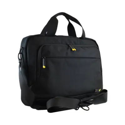 TECH AIR, 15,6-palčno ohišje za osebni računalnik z dvojnim predalom in ojačano zaščito, Črna