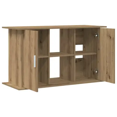 vidaXL Stojalo za akvarij Artisan hrast 101x41x58 cm inženirski les