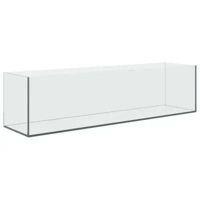 vidaXL Akvarij s shranjevanjem Transparentno 80 x 20 x 20 cm Steklo