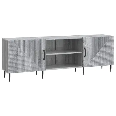 vidaXL TV omarica Siva Sonoma 150 x 31 x 50 cm Inženirski les