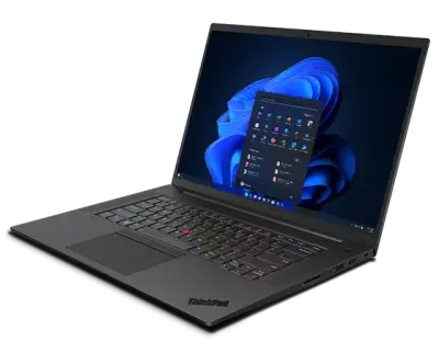 Obnovljeno - znaki rabe - Laptop Lenovo ThinkPad P1 G6 / i7 / RAM 64 GB / SSD Drive / 16,0″ WUXGA