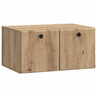 vidaXL Omarica za TV, ki jo lahko montiraš na steno Artisan hrast