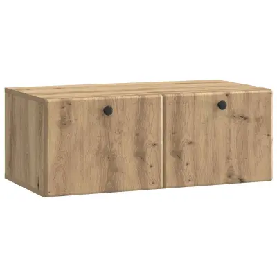 vidaXL Omarica za TV, ki jo lahko montiraš na steno Artisan hrast
