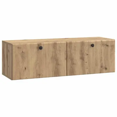vidaXL Omarica za TV, ki jo lahko montiraš na steno Artisan hrast