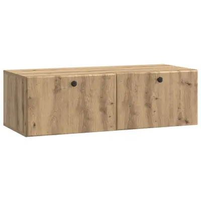 vidaXL Omarica za TV, ki jo lahko montiraš na steno Artisan hrast