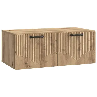 vidaXL Omarica za TV, ki jo lahko montiraš na steno Artisan hrast