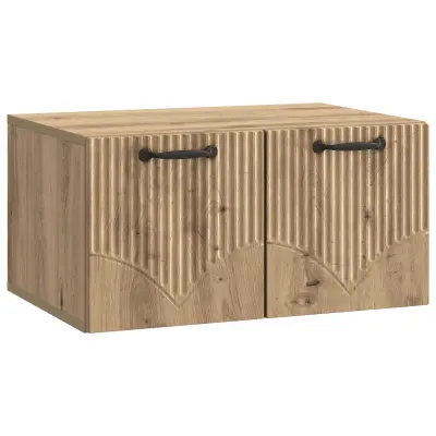 vidaXL Omarica za TV, ki jo lahko montiraš na steno Artisan hrast