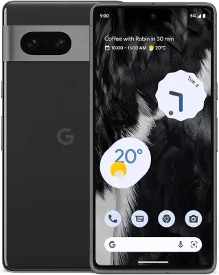 Obnovljeno - znaki rabe - Google Pixel 7 5G 8+128GB  Dual-SIM Obsidian