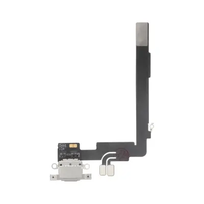 Priključek za polnjenje za iPhone 16 Pro Max Popravilo vrat USB-C in mikrofona, Siva