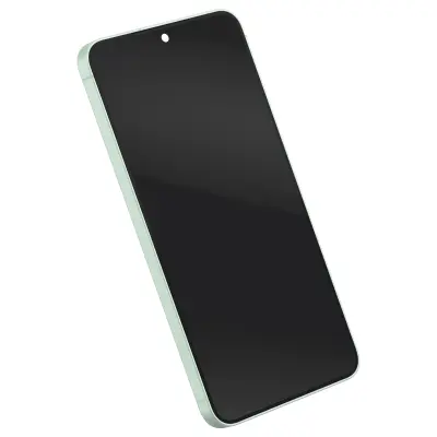 Samsung, Popoln nadomestni AMOLED zaslon za Galaxy S25 Service Pack z ohišjem, Svetlo zelena