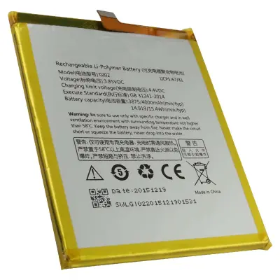 Nadomestna baterija Gigaset ME Pro Li-polimerna 3.85V 4000mAh 15.4Wh, Srebrna