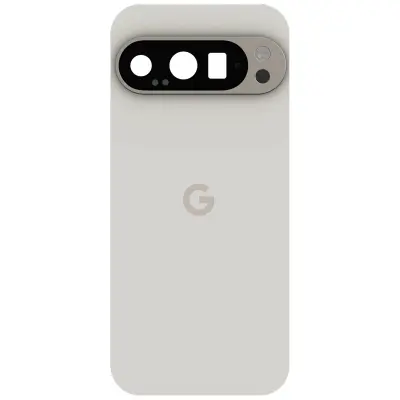 Google, Zadnje steklo za Google Pixel 9 Pro Originalni servisni paket, Bela