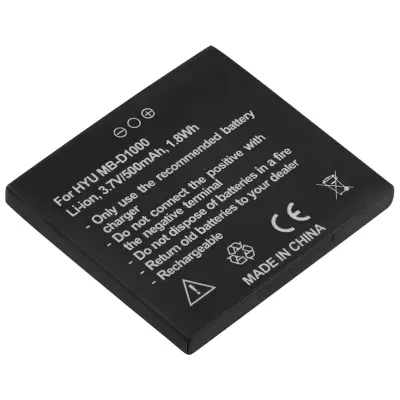 Baterija 3,7 V Li-ion za združljiv telefon Hyundai MB-D1000 500mAh, Črna