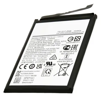 Li-ionska baterija 3.85V za Samsung Galaxy A02s Združljiva HQ-50SD, Črna