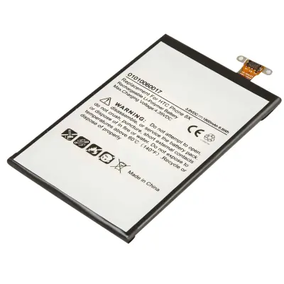 Nadomestna baterija za HTC Windows Phone 8X Li-Polymer 1800mAh 3.8V, Bela / Črna