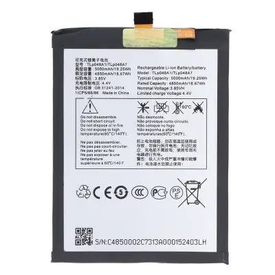 Li-ionska baterija 3,85V za pametni telefon TCL 30 SE, združljiva s TLP048A7, Bela