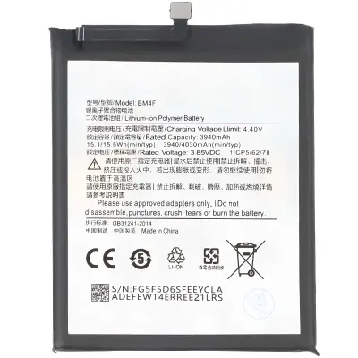 Baterija za pametni telefon Xiaomi Mi 9 Lite / Mi A3 Li-polimer 3,85 V 4030 mAh, Noir / Blanc